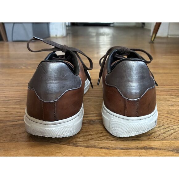ROBERTO CAVALLI Brown Lace Up Sneaker Shoes  Mens Size EU 41  US 8.5 main image 8